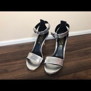 Beautiful silver heels